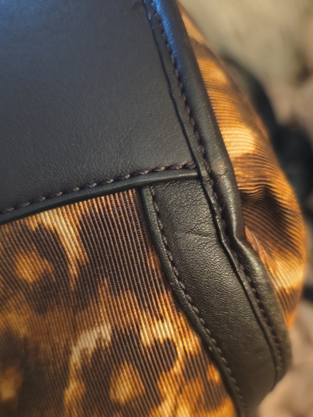 Coach Madison Phoebe Ocelot Bag - Picture 9 of 10